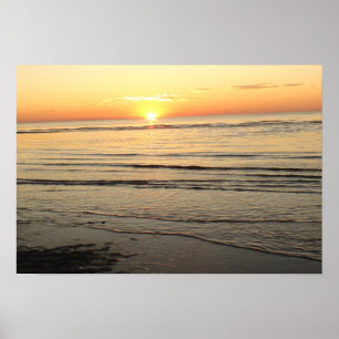 Pôster Cartaz do Pôr do Sol de Martha's Vineyard