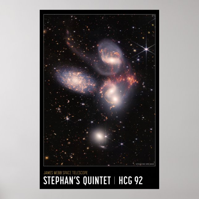 Poster Cartaz do Quinteto de Stephan (Frente)