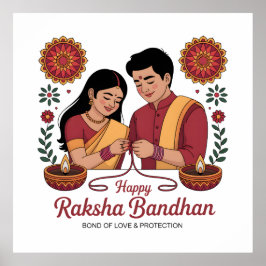Poster Cartaz do Raksha Bandhan