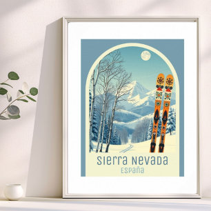 Poster Cartaz do resort Sierra Nevada Espanha Espanha