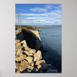 Poster Cartaz do Rhode Island Cliff Walk