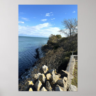 Poster Cartaz do Rhode Island Cliff Walk