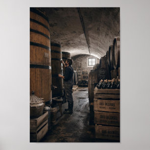 Poster Cartaz do Ritual da Celler de Lambic Belga
