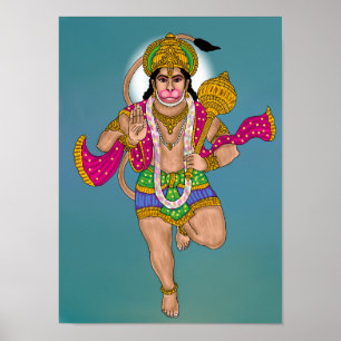 Poster Cartaz do Senhor Hanuman