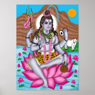 Poster Cartaz do Senhor Shiva