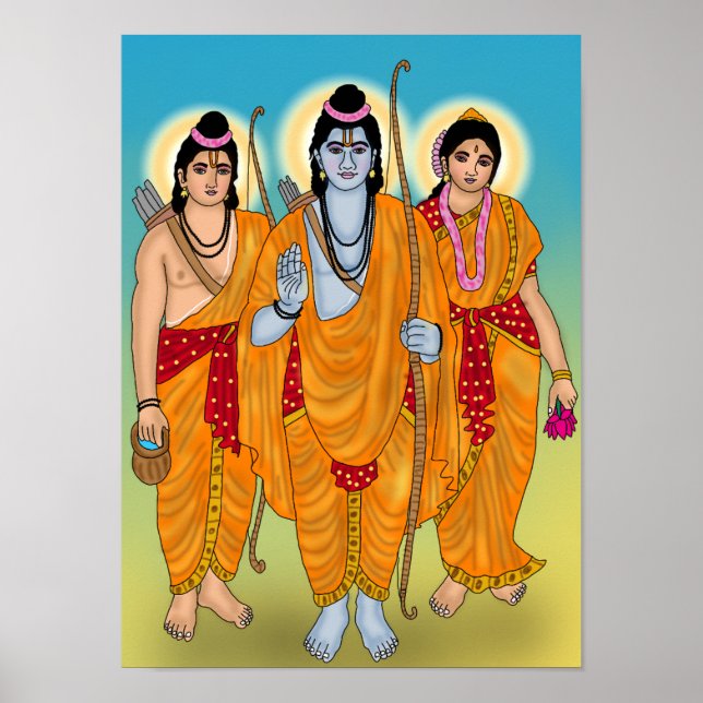 Poster Cartaz do Senhor Sitaram (Frente)