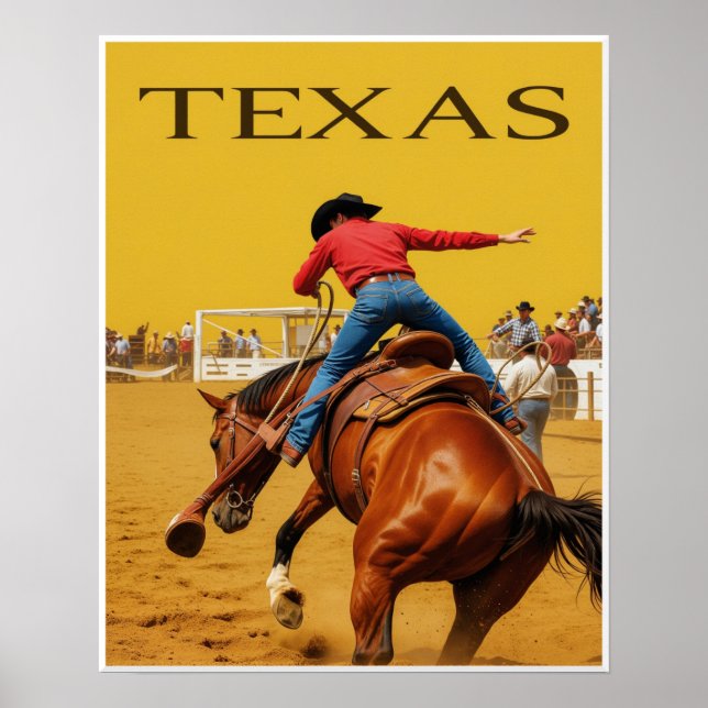 Poster Cartaz do Texas (Frente)