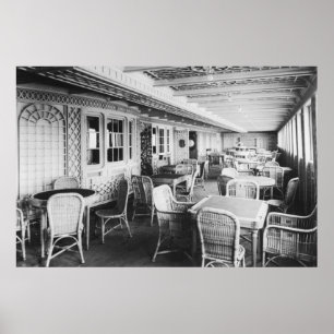 Pôster Cartaz do Titanic Cafe