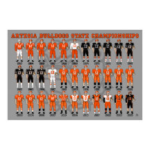 Cartaz do Uniforme dos Campeões Estaduais Artesia 