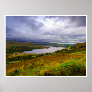 Poster Cartaz do Vale Envenenado Donegal Irlanda Arte Mon