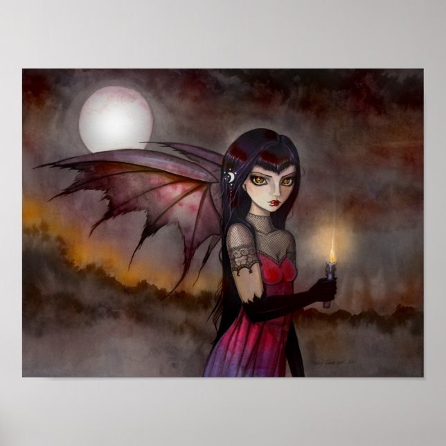 Pôster Cartaz do Vampiro de Victoria Errante (Frente)