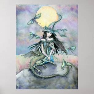 Pôster Cartaz do Witch Dragon por Molly Harrison