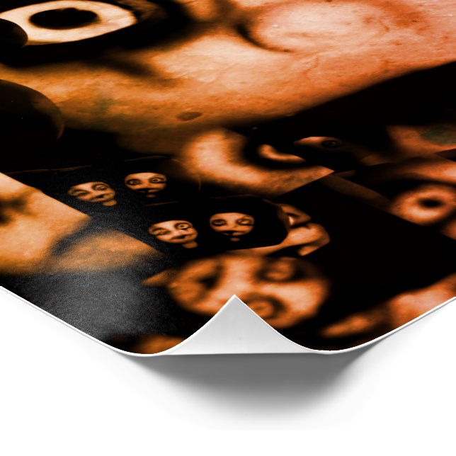 Pôster cartaz dos gêmeos do terror (Canto)