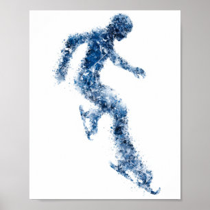 Poster Cartaz dos Jogos de Esportes de Inverno