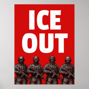 Poster cartaz e download do ICE OUT,