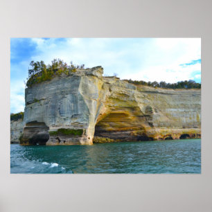 Pôster Cartaz/Enseada dos Amantes no Upper Peninsula Mich