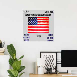 Poster cartaz FELIZ DIA DA INDEPENDÊNCIA