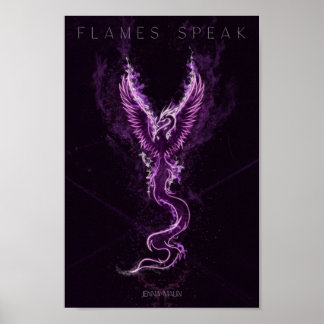 Poster Cartaz Flames Speak