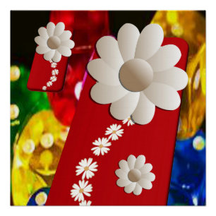 Pôster Cartaz Floral