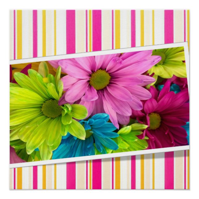 Pôster Cartaz Floral (Frente)