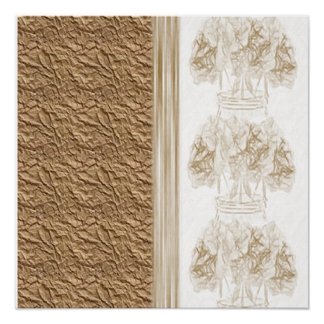 Pôster Cartaz Floral (Frente)