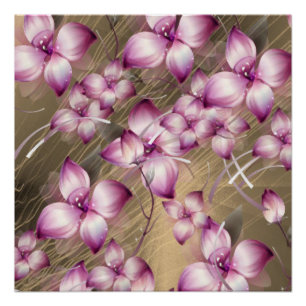 Pôster Cartaz Floral