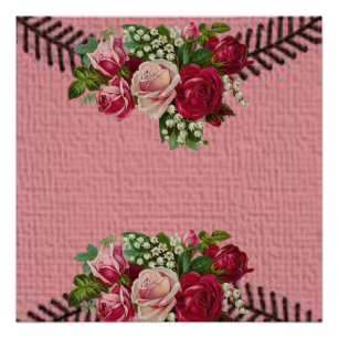 Pôster Cartaz Floral