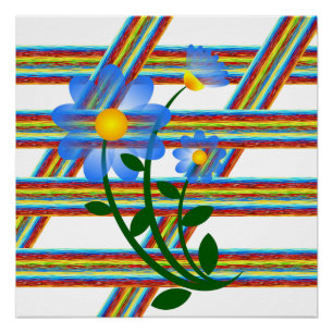 Pôster Cartaz Floral
