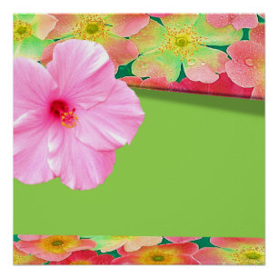 Pôster Cartaz Floral