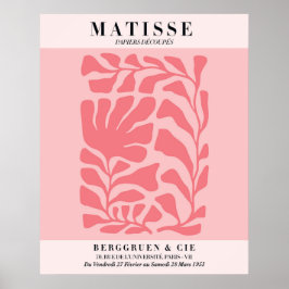 Poster Cartaz Floral Rosa Corado | Arte de Parede no Esti