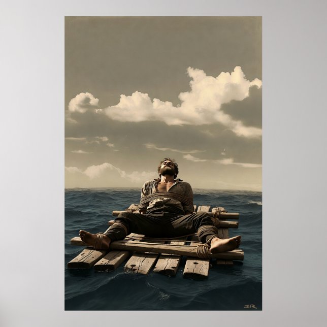 Poster Cartaz fosco Adrift (Frente)