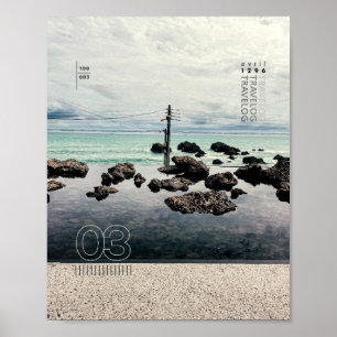 Poster cartaz fosco travelog_3
