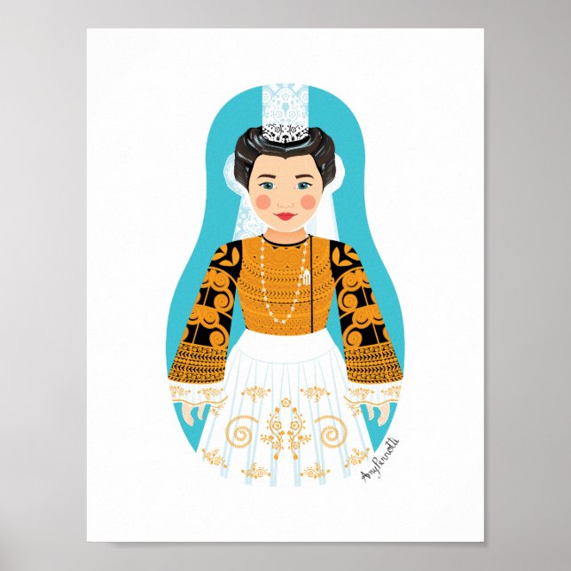 Poster Cartaz francês, Bigoudène Matryoshka (Frente)