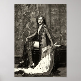 Pôster Cartaz francês no início dos anos 1900