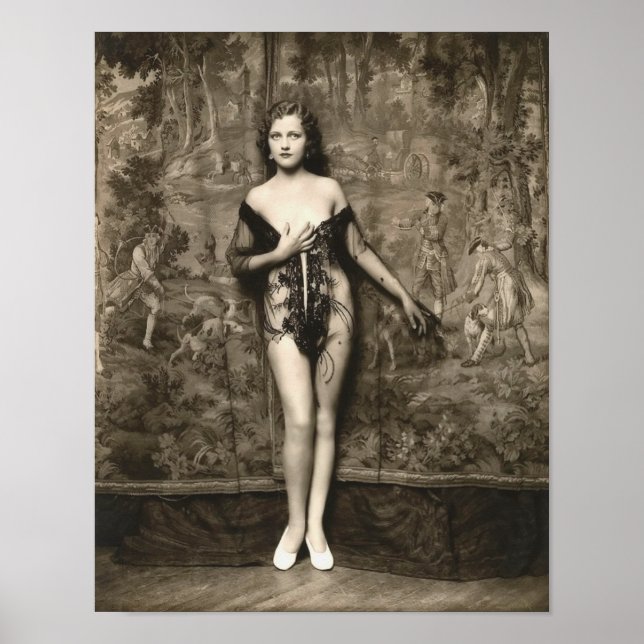 Pôster Cartaz francês no início dos anos 1900 (Frente)