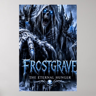 Poster Cartaz Frostgrave Eternal Hunger