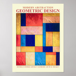 Poster Cartaz Geométrico Abstrato Nº 2
