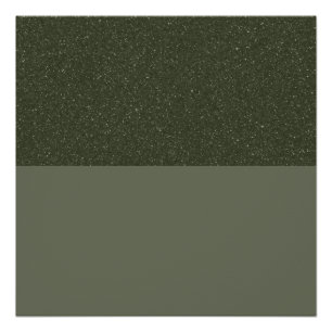 Pôster Cartaz Glossy Personalizado Verde Musgo Noise-Sky