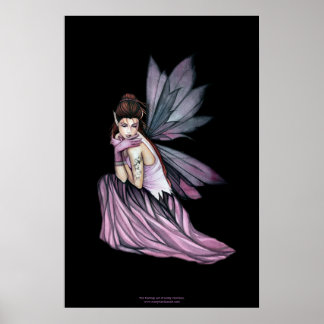 Pôster Cartaz Gótico de Fada Beaufitul por Molly Harrison