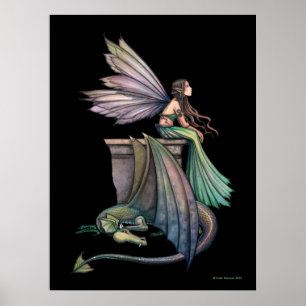 Pôster Cartaz Grande Enchanted Dusk por Molly Harrison