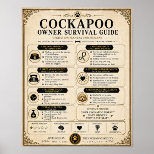 Poster Cartaz Guia de Sobrevivência para Proprietários de