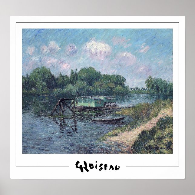 Poster Cartaz Gustave Loiseau Zedign Art #1 (Frente)