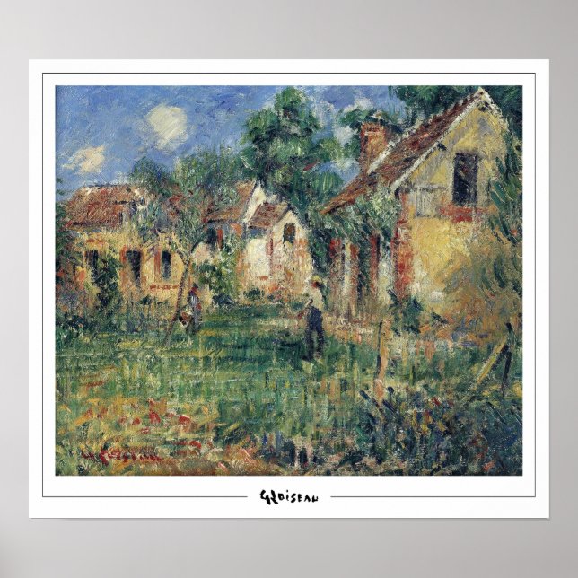 Poster Cartaz Gustave Loiseau Zedign Art #127 (Frente)