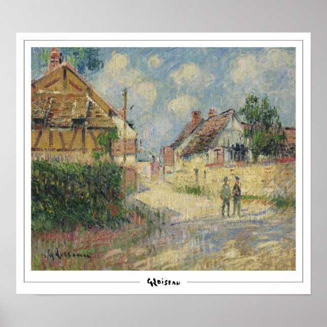 Poster Cartaz Gustave Loiseau Zedign Arte #303 (Frente)