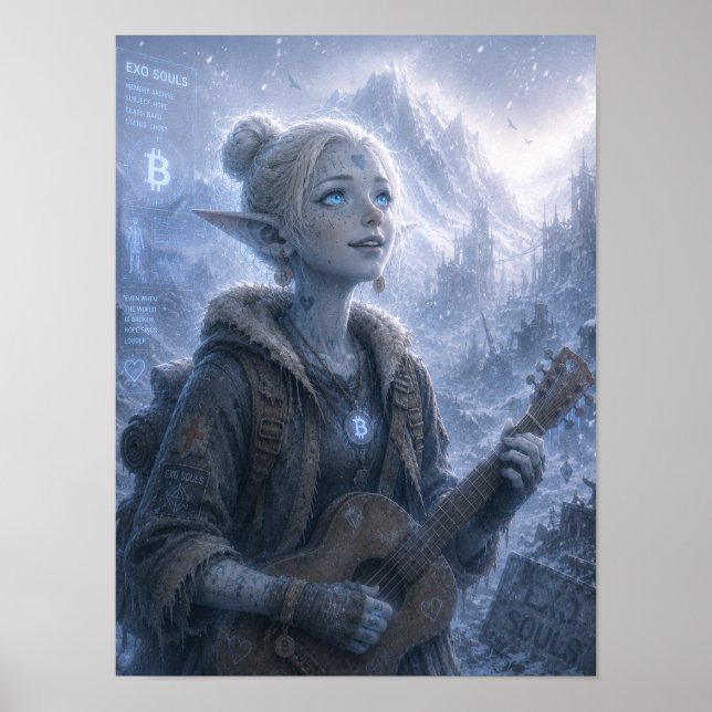 Poster Cartaz Hope / Bard / Frozen Frontier (Frente)