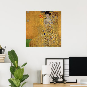 Poster Cartaz icônico de Mulher em Ouro de Gustav Klimt