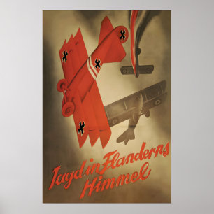 Poster Cartaz Imperial Alemão da Primeira Guerra Mundial 