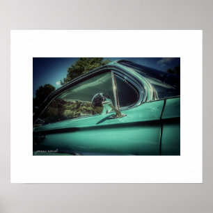 Poster Cartaz impresso da Chevrolet de 1960