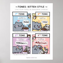 Cartaz Kitteh-Tones