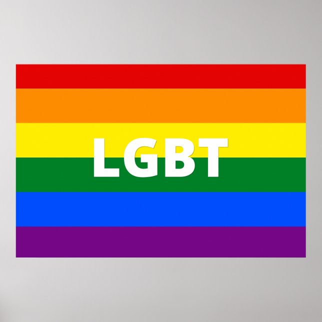 Poster Cartaz LGBT (Frente)